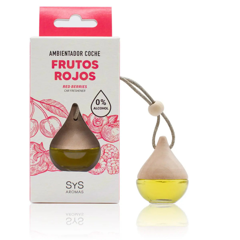 Désodorisant pour voiture aux fruits rouges, 6 ml, Drop SYS Aromas