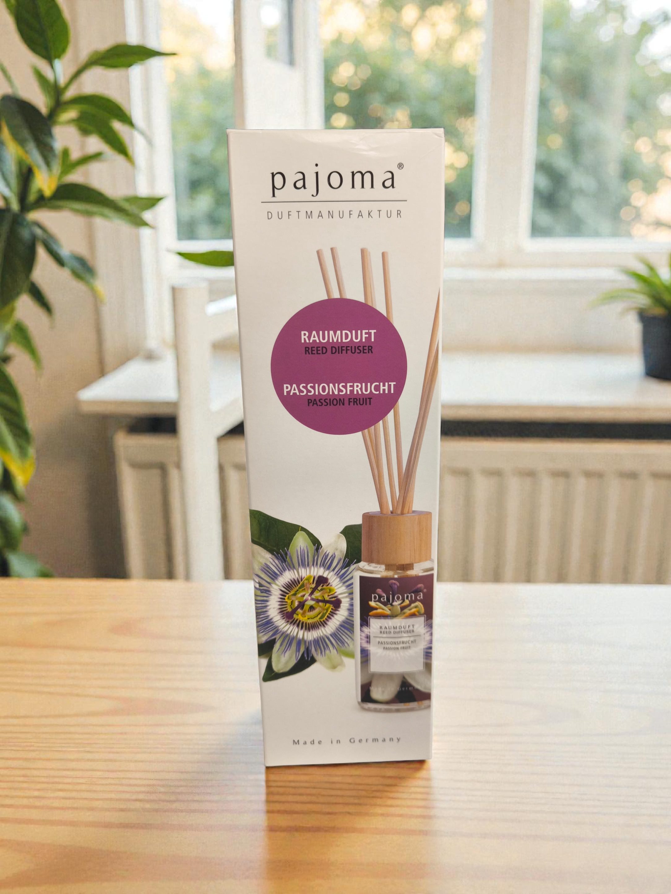 Diffuseur à Rotin 100 ml – Fruit de la Passion