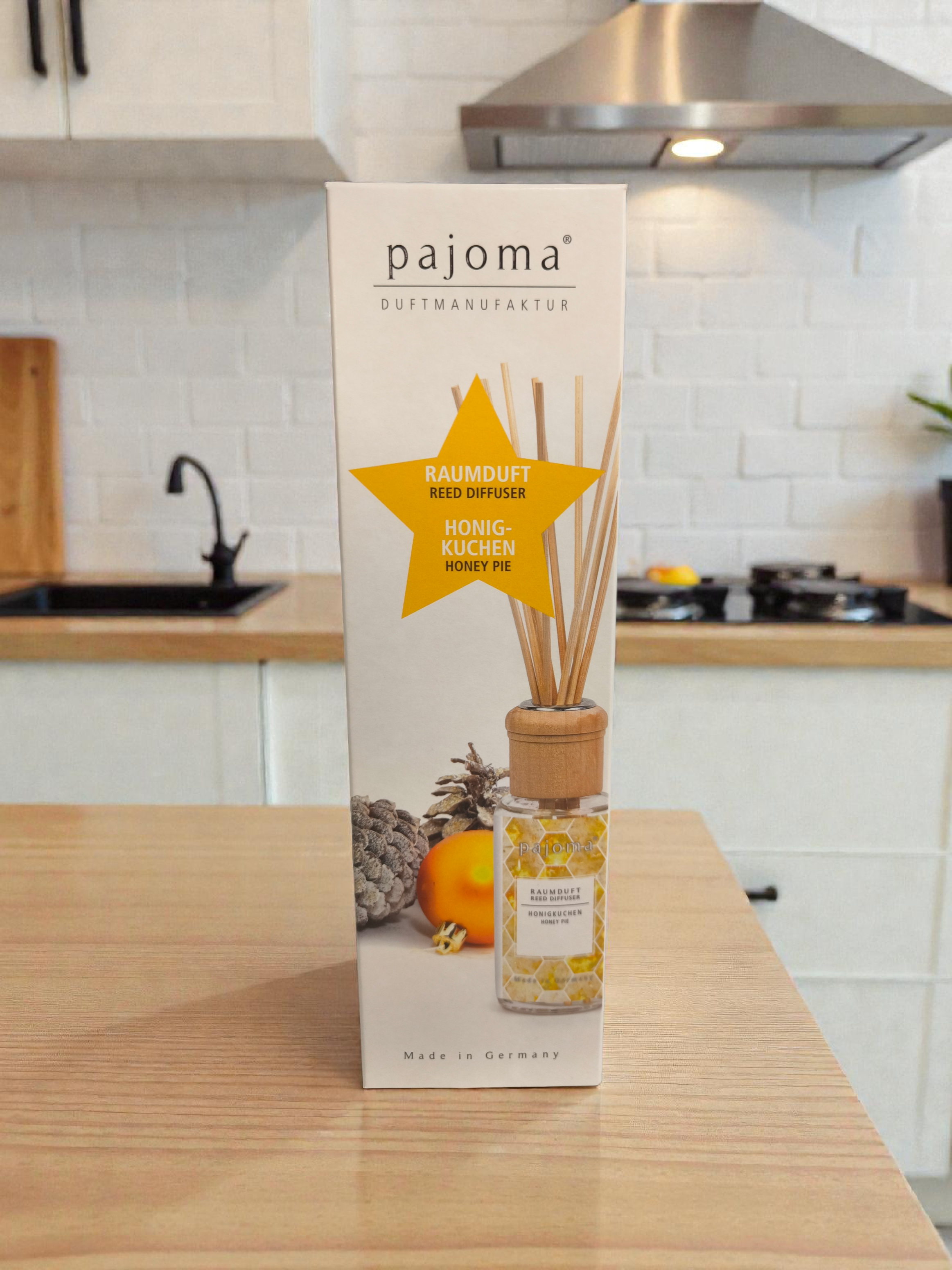 Diffuseur à Rotin 100 ml – Tarte au Miel