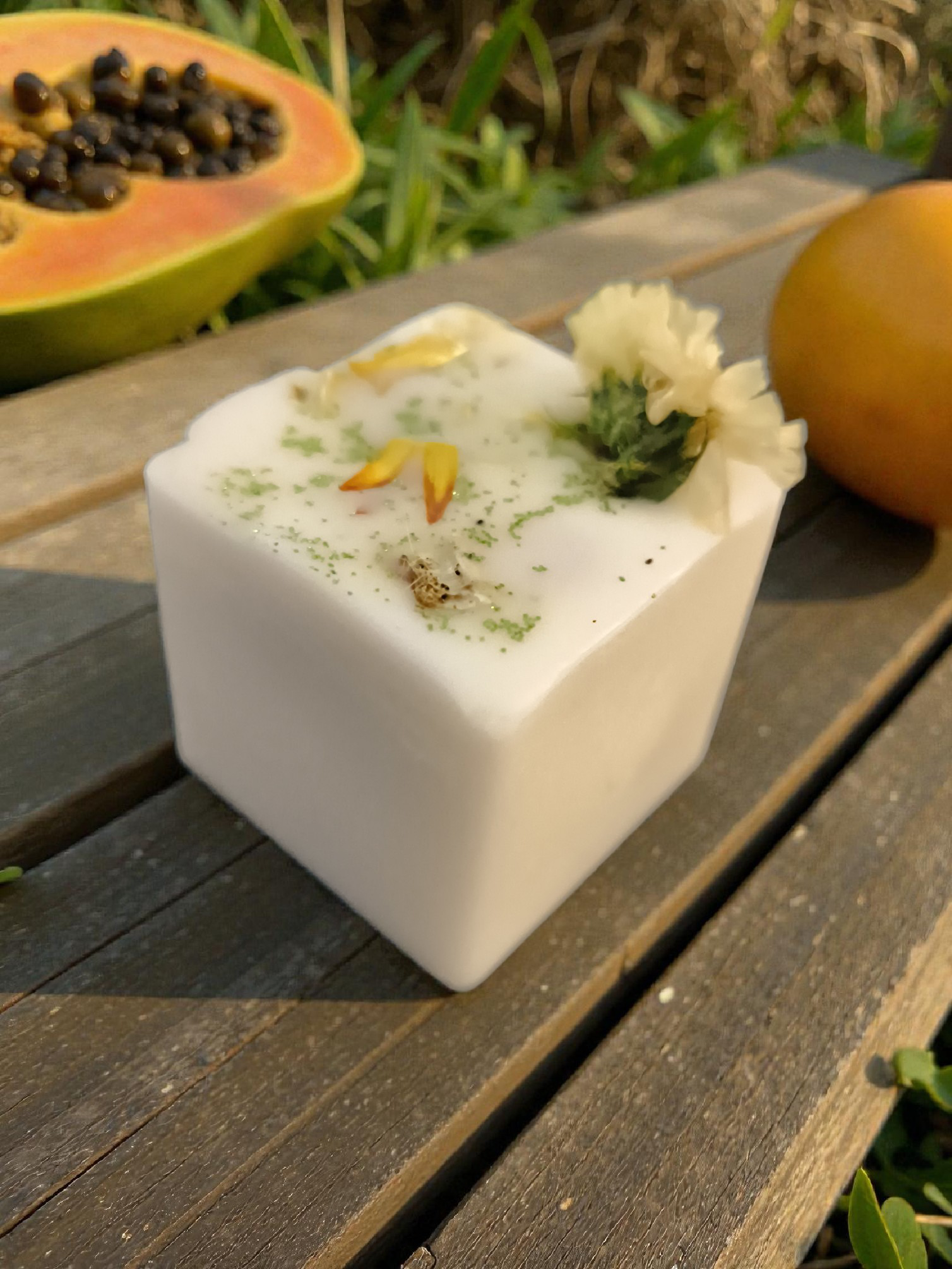 Fondant Parfumé — Mangue Papaye (≈ 35 g)