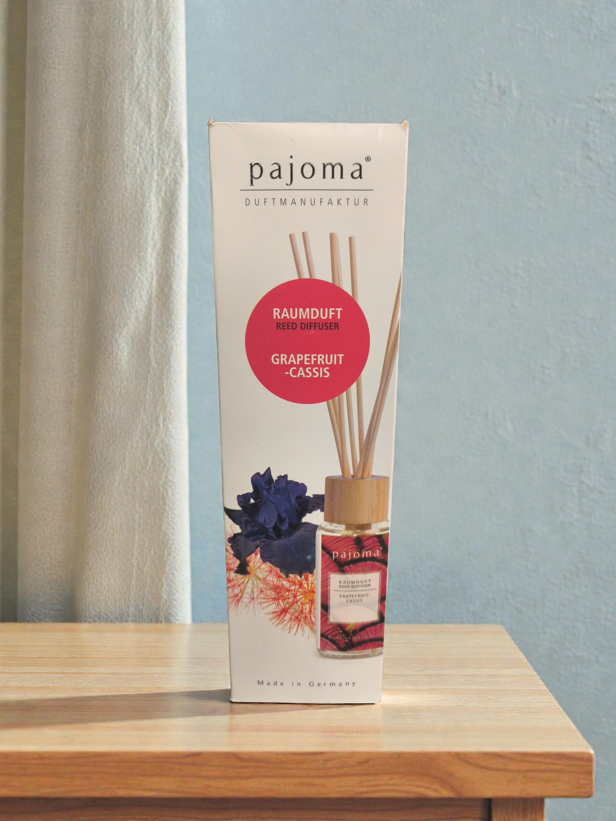 Diffuseur à Rotin 100 ml – Grapefruit & Cassis