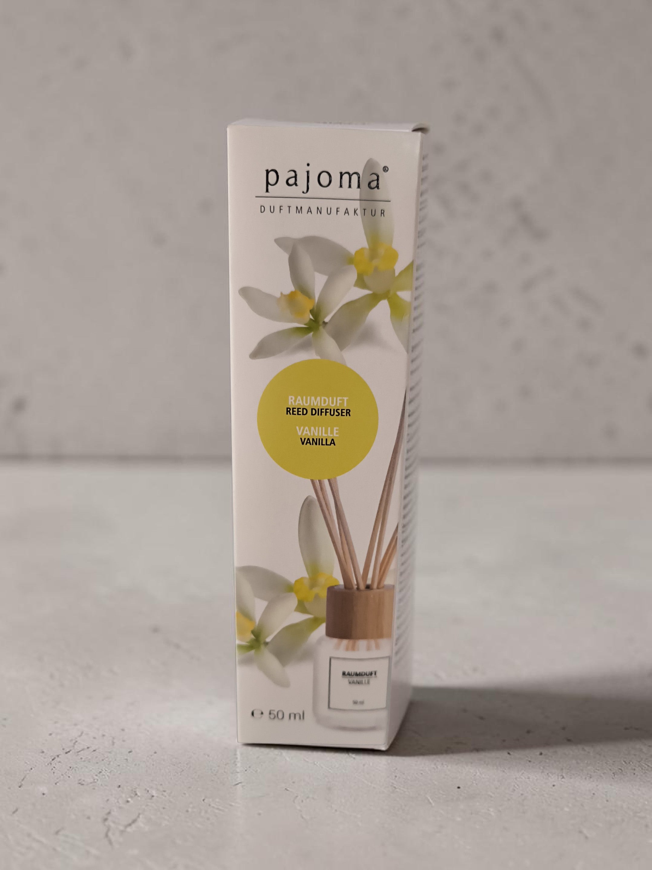 Diffuseur à tiges en rotin – Vanille 50 ml